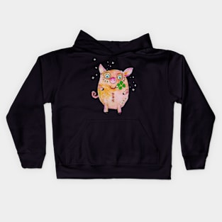 Lucky pig Kids Hoodie